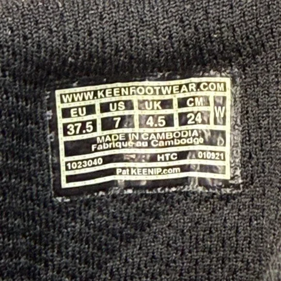 Keen Targhee III Mid WP Women’s Hiking Boot Magnet/Atlantic Blue Size 7 - Picture 11 of 13